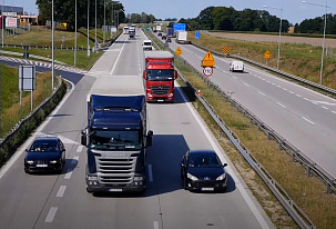 Spadek stawek za transport drogowy towarów w Europie na początku roku jest zjawiskiem przejściowym