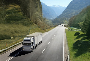 W Niemczech odnotowano gwałtowny spadek ruchu samochodów ciężarowych